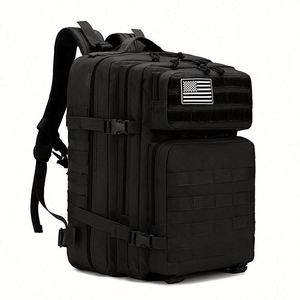 Low MOQ 900D Oxford Hiking <b>Backpack</b> 45L Molle Pouch Assault Pack Camping OEM Tactical <b>Backpack</b> - Product Image 6