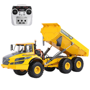 Camión Volquete Articulado <span class=keywords><strong>Volvo</strong></span> A40G de Metal <span class=keywords><strong>a</strong></span> <span class=keywords><strong>Escala</strong></span> 1/16 con Control Remoto de 4 Canales, Vehículo Eléctrico de Ingenierí<span class=keywords><strong>a</strong></span> Listo para Usar - Product Image 1