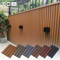 Panneau mural extérieur Snap Lock WPC Great Wall, installation rapide, revêtement extérieur, bardage composite imperméable