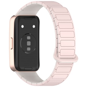Cinturino magnetico colorato Smart Watch fibbia orologio sportivo cinturino in Silicone per <span class=keywords><strong>Huawei</strong></span> Band 10 <span class=keywords><strong>9</strong></span> 8 Smart Watch Band - Product Image 2