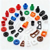Komponen Industri OEM ODM dari Plastik Cetak Injeksi Presisi Tahan Aus yang Dibuat dari Bahan Nylon POM PP PTFE