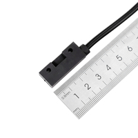 Capteur photoélectrique à faisceau infrarouge, micro-capteur optique IP50 pour capteur de distance avec câble personnalisé