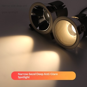 Faretto da Incasso per Soffitto Soggiorno, in Alluminio, a Coppa Profonda, Antiabbagliamento, <span class=keywords><strong>Piccolo</strong></span> Faretto da Parete, Downlight da 75mm - Product Image 4