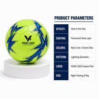 Ballon de football promotionnel personnalisé de haute qualité, en cuir, écologique, thermocollé, impression couleur intégrale, intérieur/extérieur