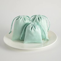 Sacs à cordon en microfibre imitation daim, en vrac, pour bijoux, cadeaux, faveurs, avec fermeture à cordon pour mariages