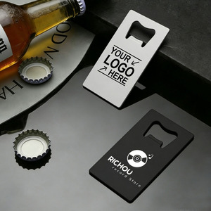 Apribottiglie da Parete Vintage, Apribottiglie Retrò in Bronzo con Scritta 'OPEN HERE', Accessorio da Bar Fisso per Casa, Cucina, Pub - Product Image 2