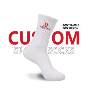 Promotional <b>Gifts</b> Custom Basketball Sports Cushioned Cotton Casual Crew Key Words Men's Athletic Socks - Product Image 4