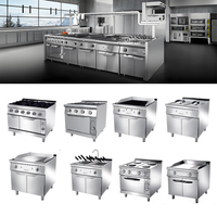 Cuisinière professionnelle électrique à 6 brûleurs en acier inoxydable 304 avec four et contrôle de zone double pour restaurants et hôtels
