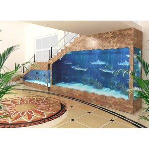 Tanque de peces acrílico personalizado, diseño de estilos DIY, tendencias populares, 10000 <span class=keywords><strong>litros</strong></span> - Product Image 1