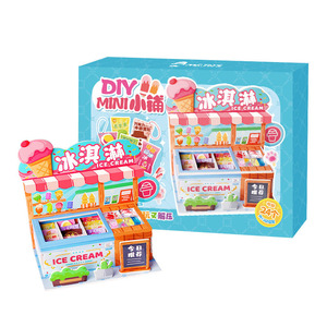 ชุดของเล่นทำไอศกรีมพลาสติก Mr Toy Little Dessert Station สำหรับเด็กผู้หญิง อายุ 5-7 ปี ของเล่นทำอาหารเสมือนจริง - Product Image 3