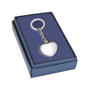 พวงกุญแจรูปหัวใจหนังและโลหะสำหรับใช้ในธุรกิจ - Product Image 2