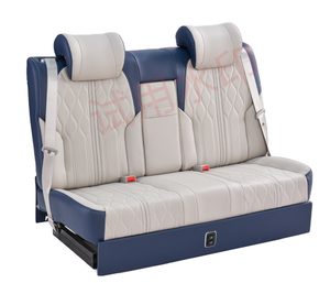 Asiento Trasero Doble YLA para Vehículo Comercial, Sofá <span class=keywords><strong>Cama</strong></span> para <span class=keywords><strong>Volkswagen</strong></span> Caravelle/<span class=keywords><strong>T6</strong></span> - Product Image 2