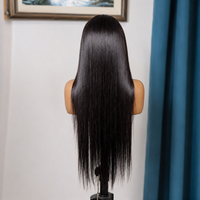 Perruque de cheveux humains vierges bruts de 24 pouces de long, 13x4 HD pour perruque frontale en dentelle Remy, perruque bouclée brésilienne en dentelle frontale, perruque Latisha