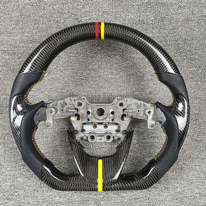 Volante Deportivo Perforado de Cuero y Fibra de Carbono, el Más Popular, para Hyundai LAFESTA - Product Image 2