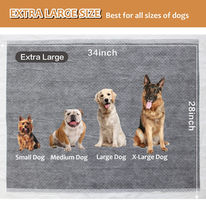 Muestra Gratuita, Al Por Mayor, Almohadillas Ecológicas de Carbón de Bambú, Tamaños S, M, L, XL, Tapete Sanitario para Perros, Almohadillas Absorbentes para Orina de Perro, Impermeables, para Entrenamiento - Product Image 6
