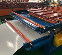 Tuile de toit en acier de feuille de toiture de profil ondulé d'utilisation de toit en métal faisant le petit pain de double couche formant la machine