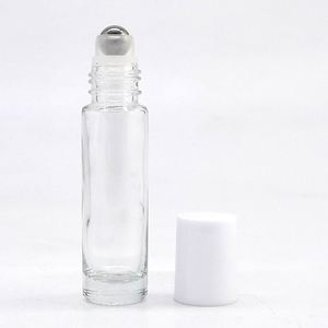 Botella de Vidrio Esmerilado Negro Mate de 4ml, 6ml, 8ml y 10ml con Rodillo para Perfume, Aceite Esencial, Sérum para el Cuidado de la Piel, Gotas para Ojos, con Tapa de Aluminio - Product Image 4