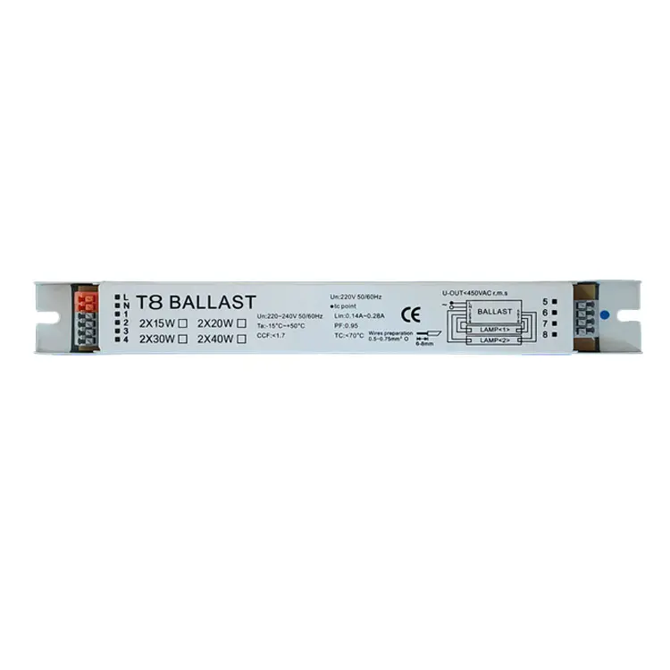 T5 T8 UV Germicidal UVC Lamp Electronic Ballasts for UV Lamp
