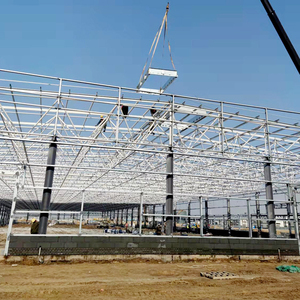 Atelier préfabriqué à faible coût structure <span class=keywords><strong>en</strong></span> acier préfabriquée entrepôt de stockage de ferme kits de construction <span class=keywords><strong>en</strong></span> métal - Product Image 2
