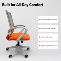 Nouveau style Chaise de bureau ergonomique en gros avec système de suivi lombaire OEM ODM personnalisé, inclinaison à 135 degrés, sans fatigue pour une assise prolongée