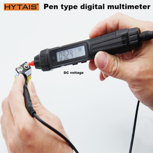 HYTAIS popüler tarzı Mini kalem dijital multimetre ile canlı/ncv temassız gerilim algılama multimetre test cihazı - Product Image 6