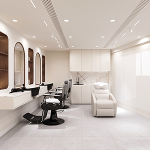 Meubles de salon de manucure de style simple et moderne décorations de salon de beauté design d'intérieur de salon de manucure personnalisé - Product Image 4