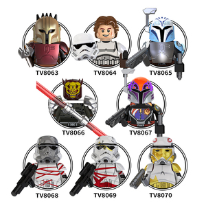Figuras de Acción de Soldados Espaciales, Soldado Clon 212 501, Anakin Skywalker, <span class=keywords><strong>Obi</strong></span>-<span class=keywords><strong>Wan</strong></span>, Bloques de Construcción, Juguetes para Niños TV6108-6116 - Product Image 3