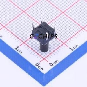 K2-6639DP-N3SW-04 Tactile Switch Through hole Component (THT)-4P,6x6mm Switch 1.8N Through Hole 6mm 6mm - Product Image 2