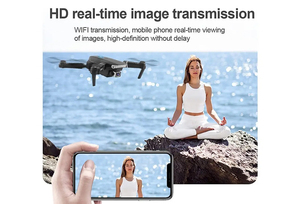 Drone RC con Doppia Fotocamera HD, 15 Minuti di Autonomia, Funzione Follow Me, Mini E88 - Product Image 4
