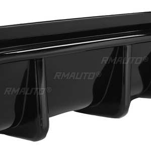 Q50 Car Rear Bumper <b>Diffuser</b> Spoiler with <b>LED</b> Indicator Light for Infiniti Q50 2018-2019 Rear Bumper Chassis Spoiler Deflector - Product Image 4