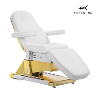 Table de massage électrique Yapin pour clients, table de beauté réglable pour soins du visage