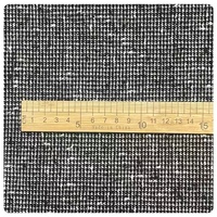 Tissu en fil de polyester 100% à motif pied-de-poule miniature pour manteaux en tweed, chapeaux, gants et sacs à main