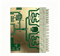 Circuit imprimé à profil escalonné à 6 couches Rogers ZBWB-PCBA-2026, haute fréquence, finition de surface ENIG, cuivre 35 µm