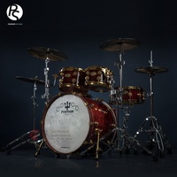 PS PowerSound Poseidon Egzotik ALL-BUBINGA Davul Seti Lake Özel Fabrika Özelleştirmesi