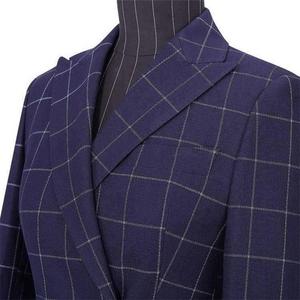 Oem Chất Lượng Cao Phụ Nữ <span class=keywords><strong>Blazer</strong></span> Áo Khoác Tùy Chỉnh Của Nhà Sản Xuất Mới Nhất Chính Thức Văn Phòng Kinh Doanh Mặc Dệt Polyester Vải Mùa Thu Xl - Product Image 3
