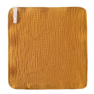 Serviette de bébé multi-usage en coton mousseline épaisse, imprimée en couleur unie, écologique, pour usage domestique - Product Image 6