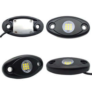 Luces LED Multicolor para Chasis, 9 LED, de Aluminio, para Auto Todoterreno 4x4, Camioneta, Blanco, Amarillo, Azul, Verde, Rojo, Nuevo Modelo - Product Image 2