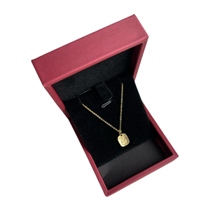 Boîtes de rangement pour bijoux en cuir PU <span class=keywords><strong>rouge</strong></span> de luxe personnalisées, boîtes d'emballage pour bagues, colliers, bracelets - Product Image 5