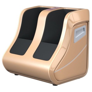 Masajeador eléctrico de pies Mufu Champagne, cobertura completa para piernas y pies, temporizador, control de botones por voz inteligente, conexión a corriente. - Product Image 4