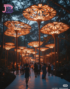 Sculptures de décoration d'éclairage lumineux de repère urbain personnalisé Sculptures de biens immobiliers polies de style moderne - Product Image 3