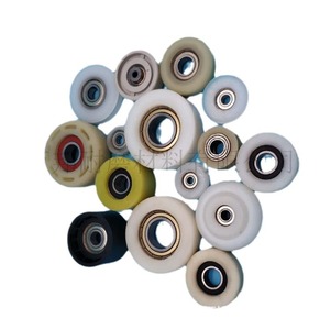 Nylon Bearing <b>Pulleys</b> 100mm Diameter 60mm Shaft High Strength For I Beam Use - Product Image 5
