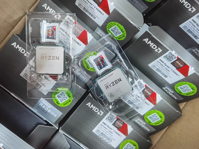 Wholesale A-M-D 5000 Series R5 5500GT 5600GT 5600X 5700X 5700G R7 5700X Desktop Computer Processor DIY Computer Processor