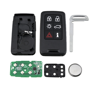 6 boutons 433MHz KR55WK49264 <span class=keywords><strong>porte</strong></span>-clés de voiture <span class=keywords><strong>clé</strong></span> à distance pour 2007-2013 <span class=keywords><strong>Volvo</strong></span> XC60 XC70 V60 V70 S60 - Product Image 6