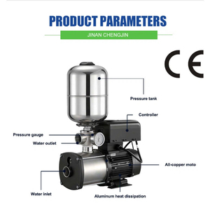 Pompa Elettrica Multistadio in Acciaio Inossidabile ad <span class=keywords><strong>Alta</strong></span> Pressione per Irrigazione Agricola e Acqua in Zone Montane Remote - Product Image 3