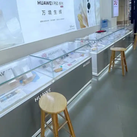 Vente directe d'usine : mobilier pour magasin de téléphonie mobile, comptoir d'exposition de téléphones portables, vitrine d'exposition de téléphones mobiles