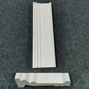 Factory white Different Types of Home Decorative Furniture Baseboard Skirting Board
