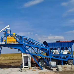 ราคาโรงงานโดยตรง HZS60 โรงงานผสมคอนกรีต เครื่องผสมปูนซีเมนต์สำเร็จรูปอัตโนมัติ - Product Image 3