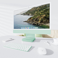 Adattatore Hub USB PULWTOP per iMac M1/M3/M4 con USB C 10Gbps, 3*USB-A, SD/TF, Supporto Espansione SSD M.2 fino a 4TB (Non Incluso), Verde