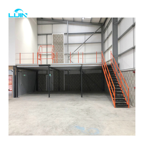 רצפת ביניים מפלדה מבנית למחסן, פלטפורמת קורות I לעומס כבד - Product Image 6