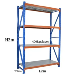 Ağır hizmet tipi Metal raf 4 kat raf metal palet rafı lastik rafı çelik malzeme depolama rafı